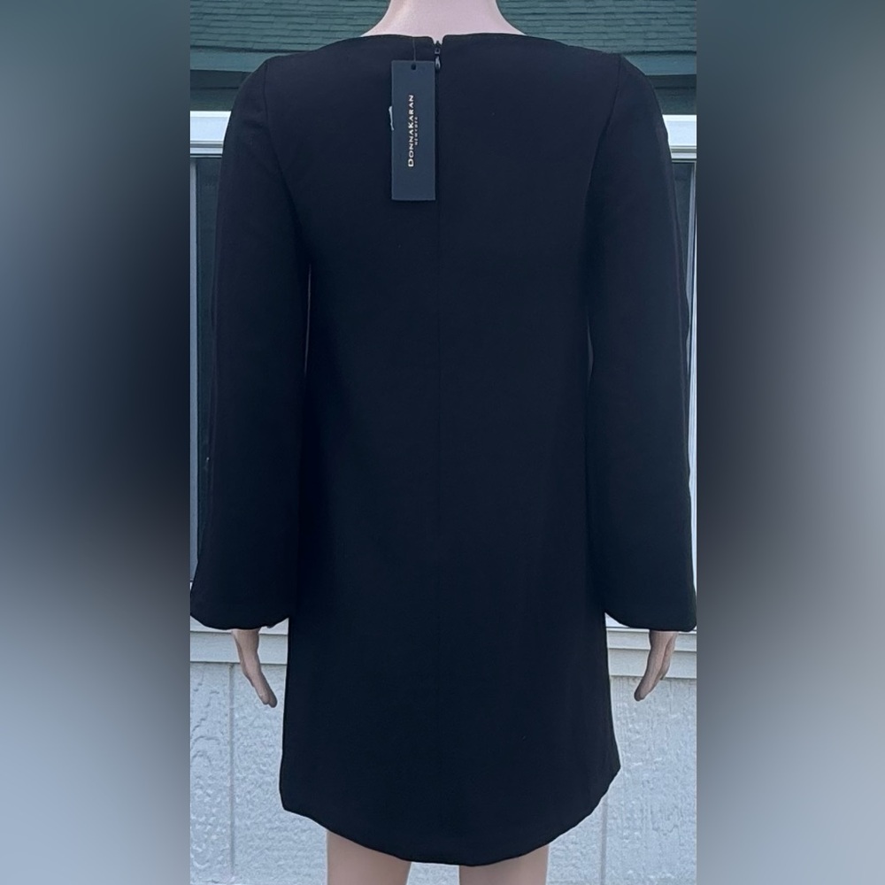 Donna Karan New York
Women's Boat-Neck Embellished Split-Sleeve Shift Dress - Picture 5 of 7